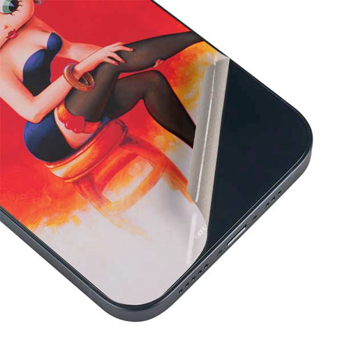 Betty Boop Stockings iPhone 14 Plus Skin